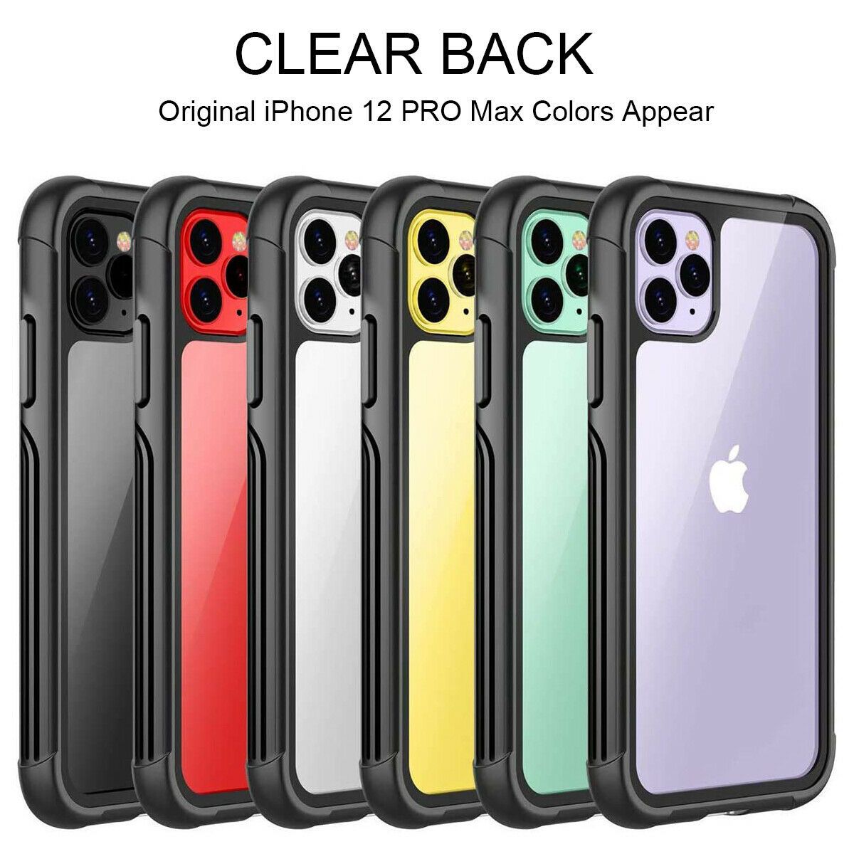 360 Full Crystal Clear Rugged Case For iPhone - carolay.co