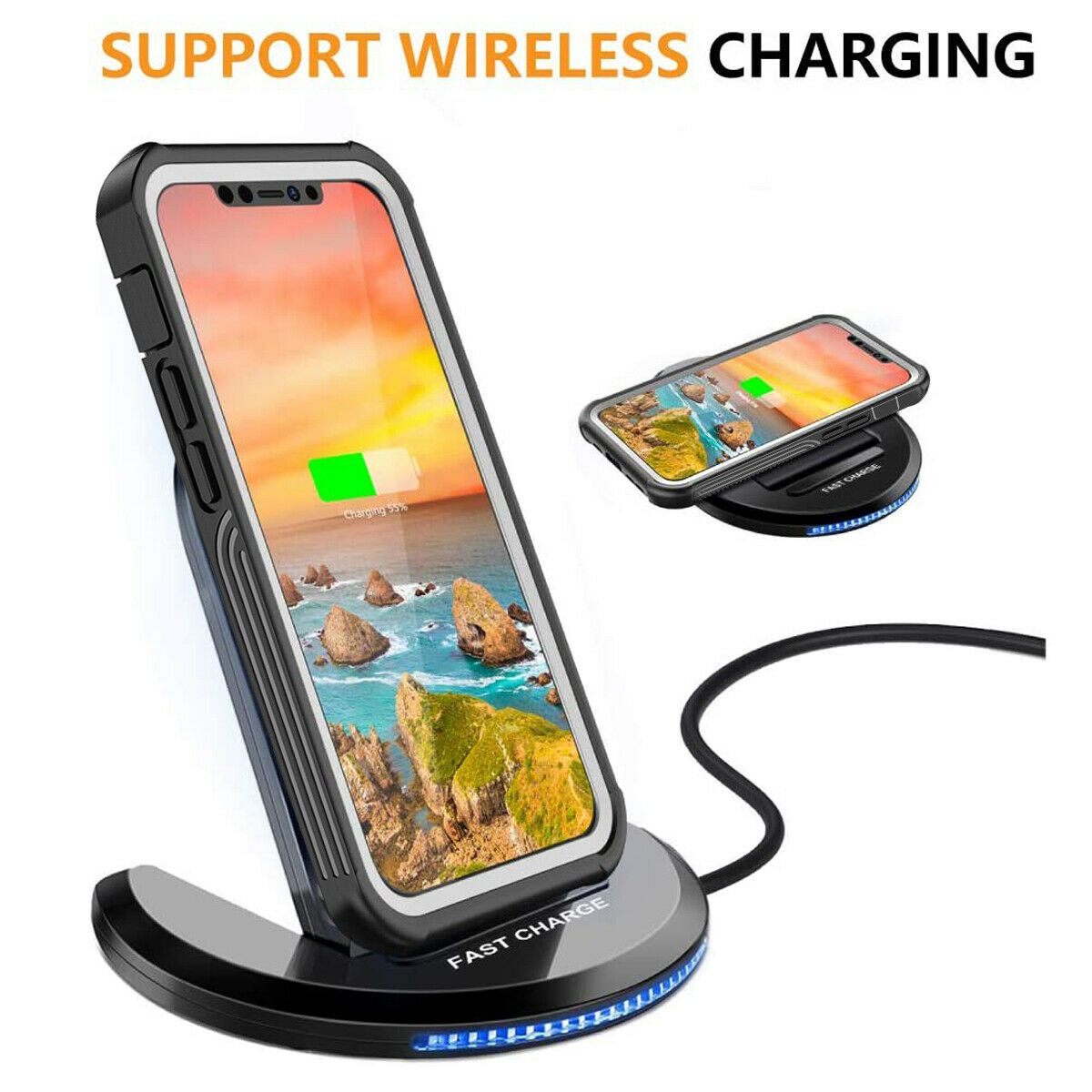 360 Full Crystal Clear Rugged Case For iPhone - carolay.co