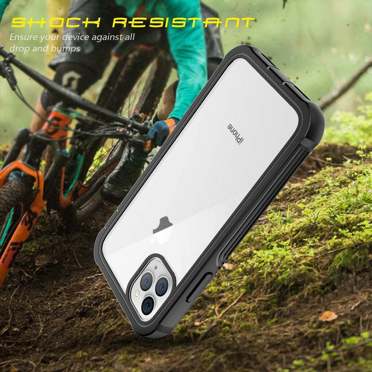 360 Full Crystal Clear Rugged Case For iPhone - carolay.co