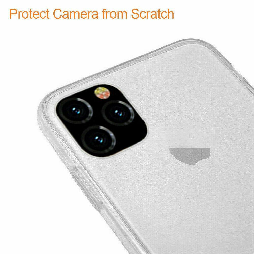 360° Full Rubber Protective Clear Soft Silicone Case For iPhone - carolay.co