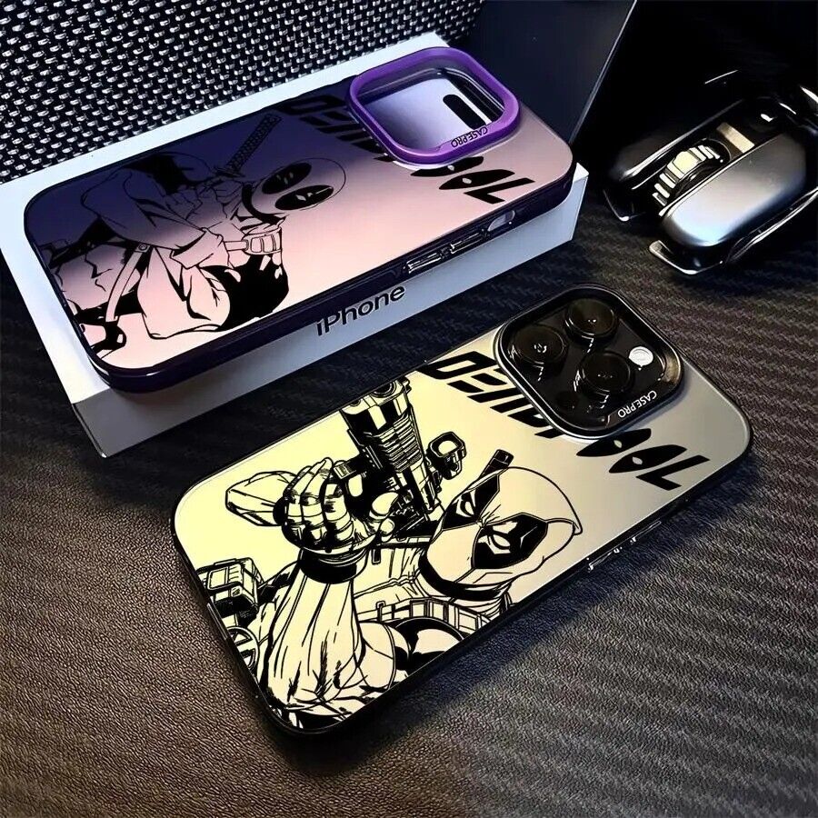 Deadpool-Themed iPhone 16 Case