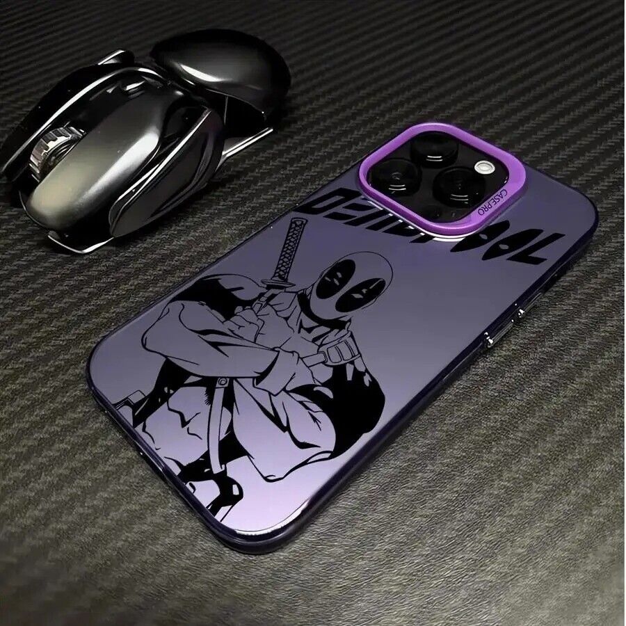 Deadpool-Themed iPhone 16 Case