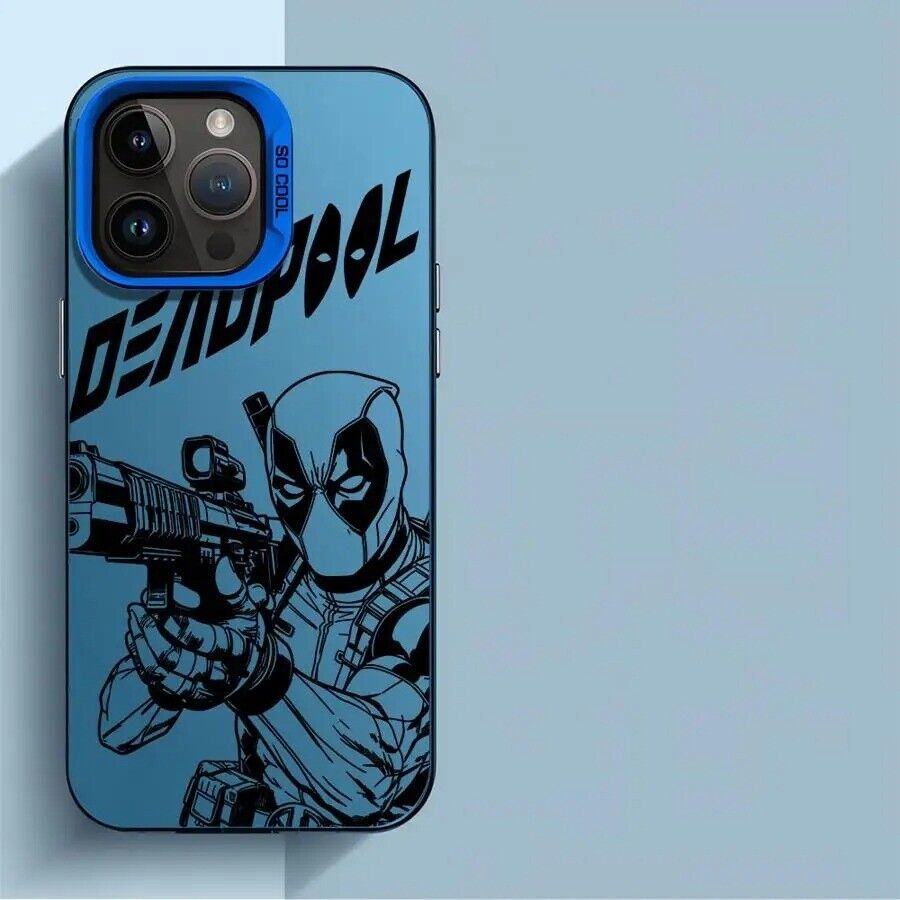 Deadpool-Themed iPhone 16 Case