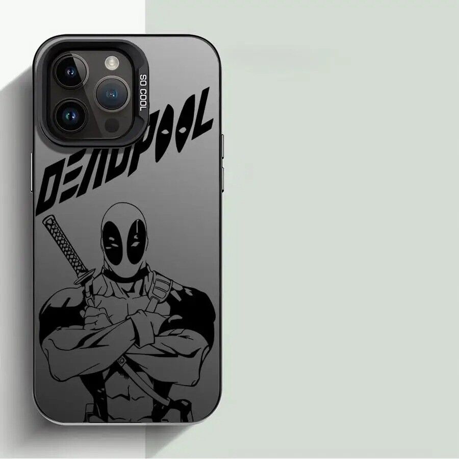 Deadpool-Themed iPhone 16 Case