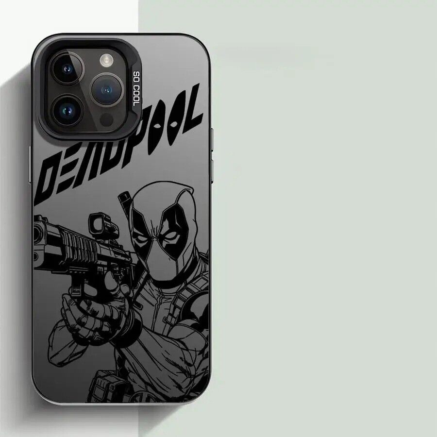 Deadpool-Themed iPhone 16 Case