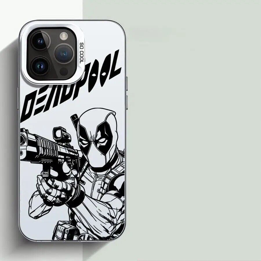 Deadpool-Themed iPhone 16 Case
