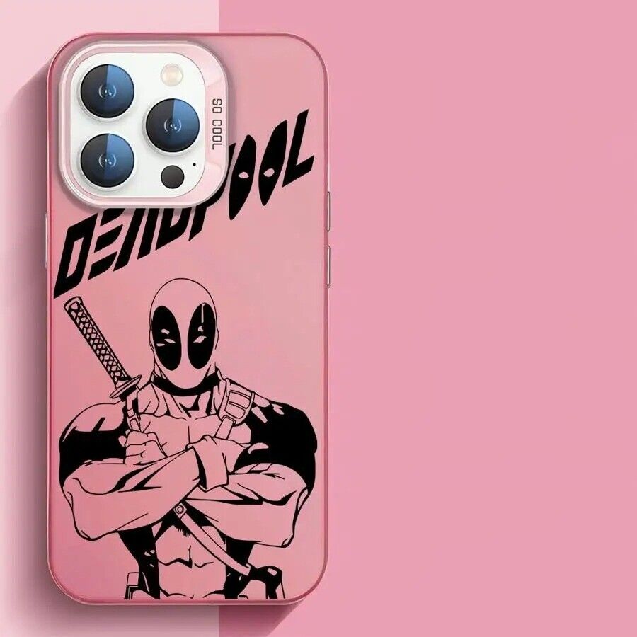 Deadpool-Themed iPhone 16 Case