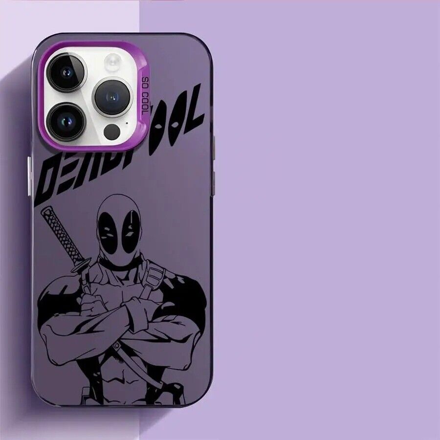 Deadpool-Themed iPhone 16 Case