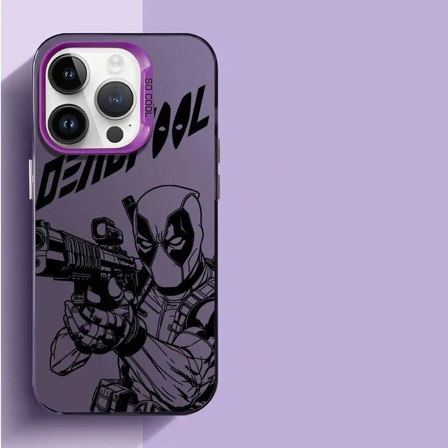 Deadpool-Themed iPhone 16 Case