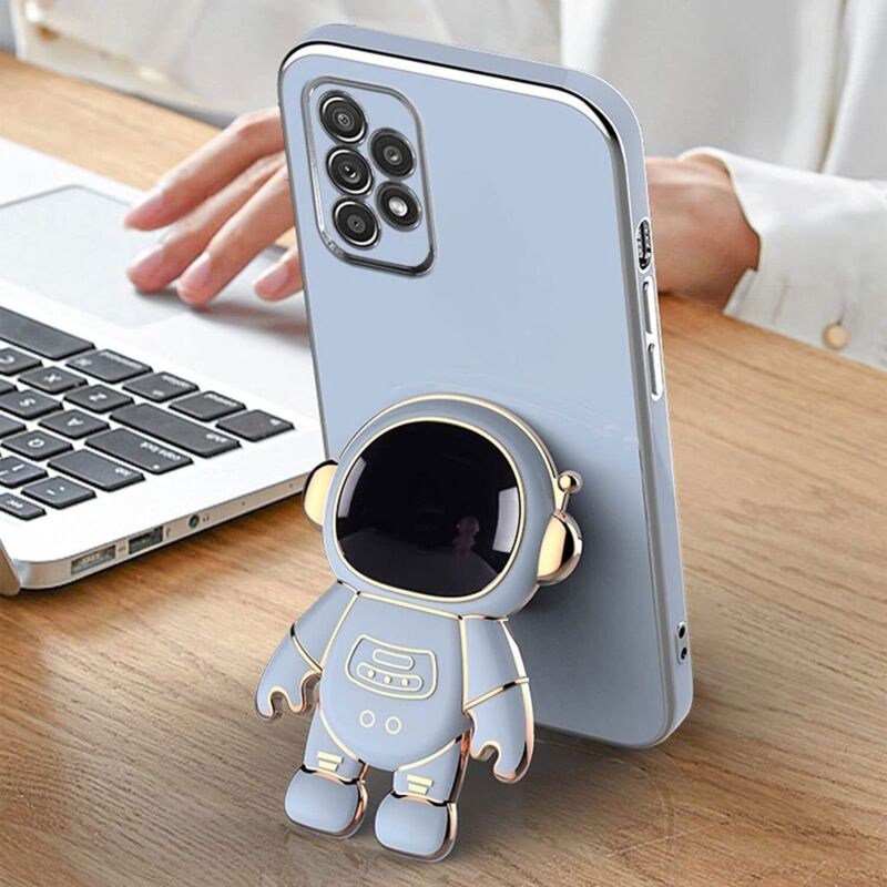 Astronaut Stand Shockproof Case Samsung S23 - carolay.co
