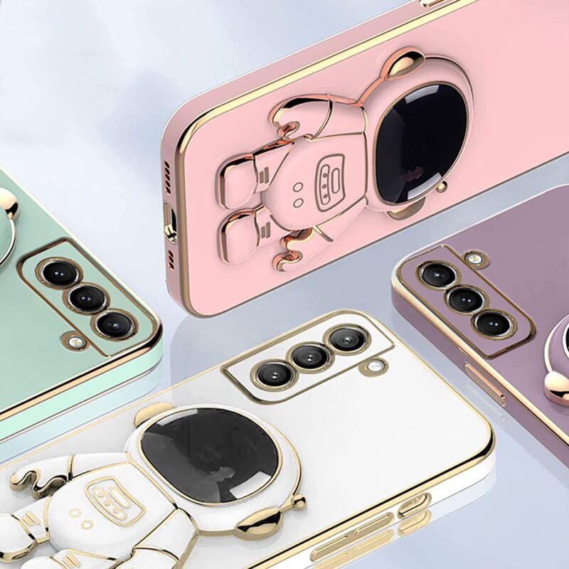 Astronaut Stand Shockproof Case Samsung S23 - carolay.co