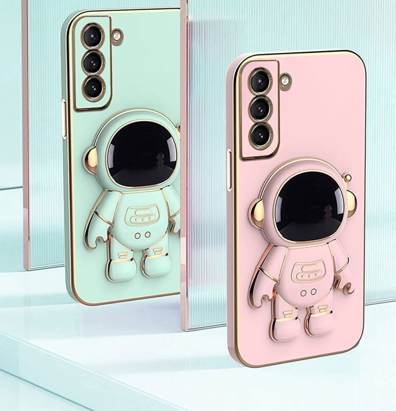 Astronaut Stand Shockproof Case Samsung S23 - carolay.co