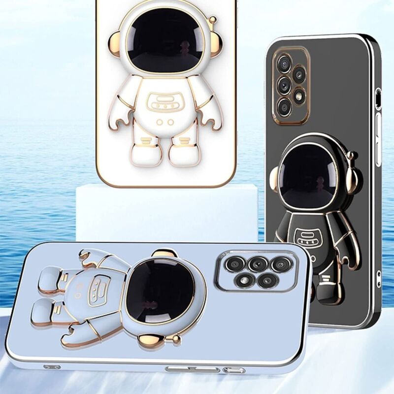 Astronaut Stand Shockproof Case Samsung S23 - carolay.co
