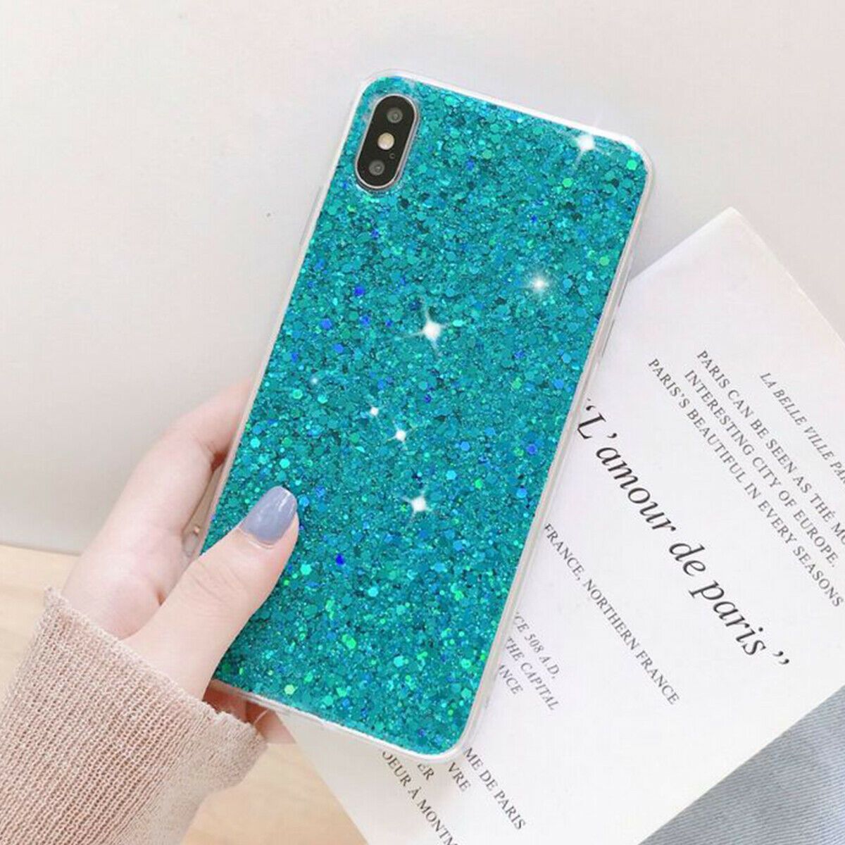 Bling Glitter Girls Case Quicksand Cover For iPhone - carolay.co