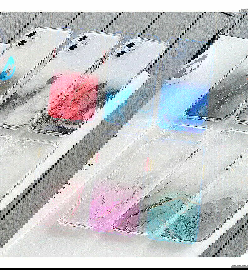 Bling Marble Clear Shockproof Cover for iPhone - carolay.co