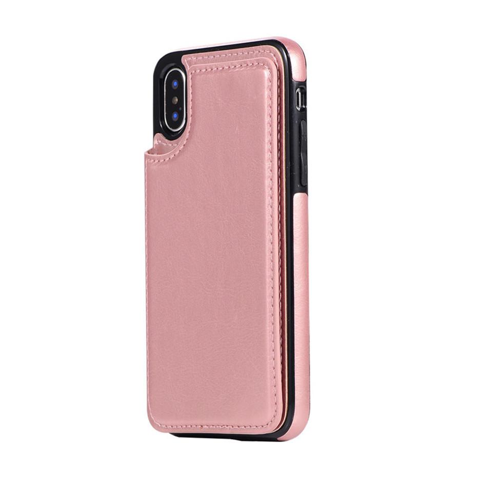 Business Wallet Retro Cover Flip Leather Phone Case - carolay.co