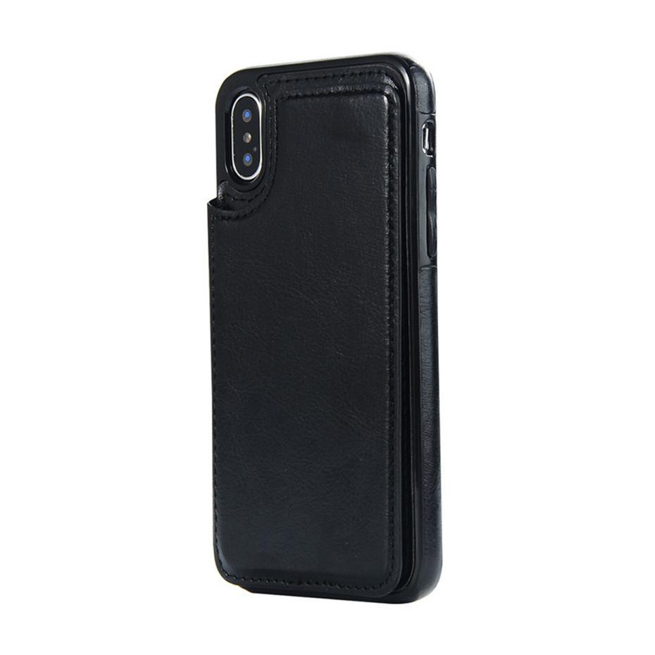 Business Wallet Retro Cover Flip Leather Phone Case - carolay.co