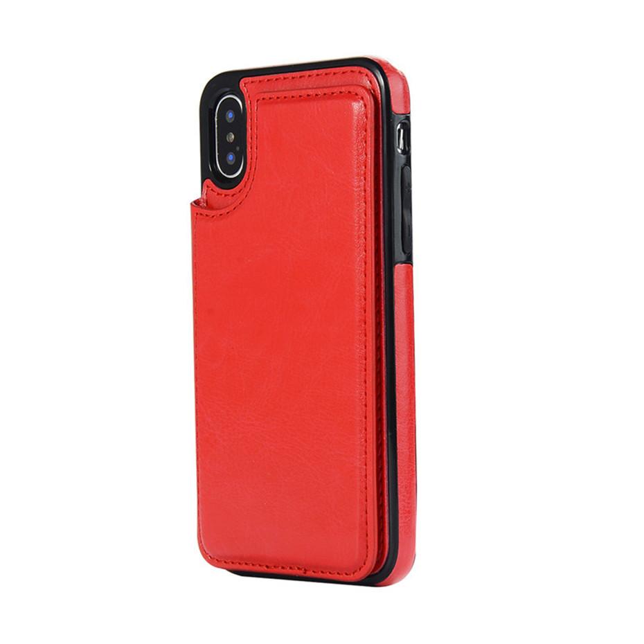 Business Wallet Retro Cover Flip Leather Phone Case - carolay.co
