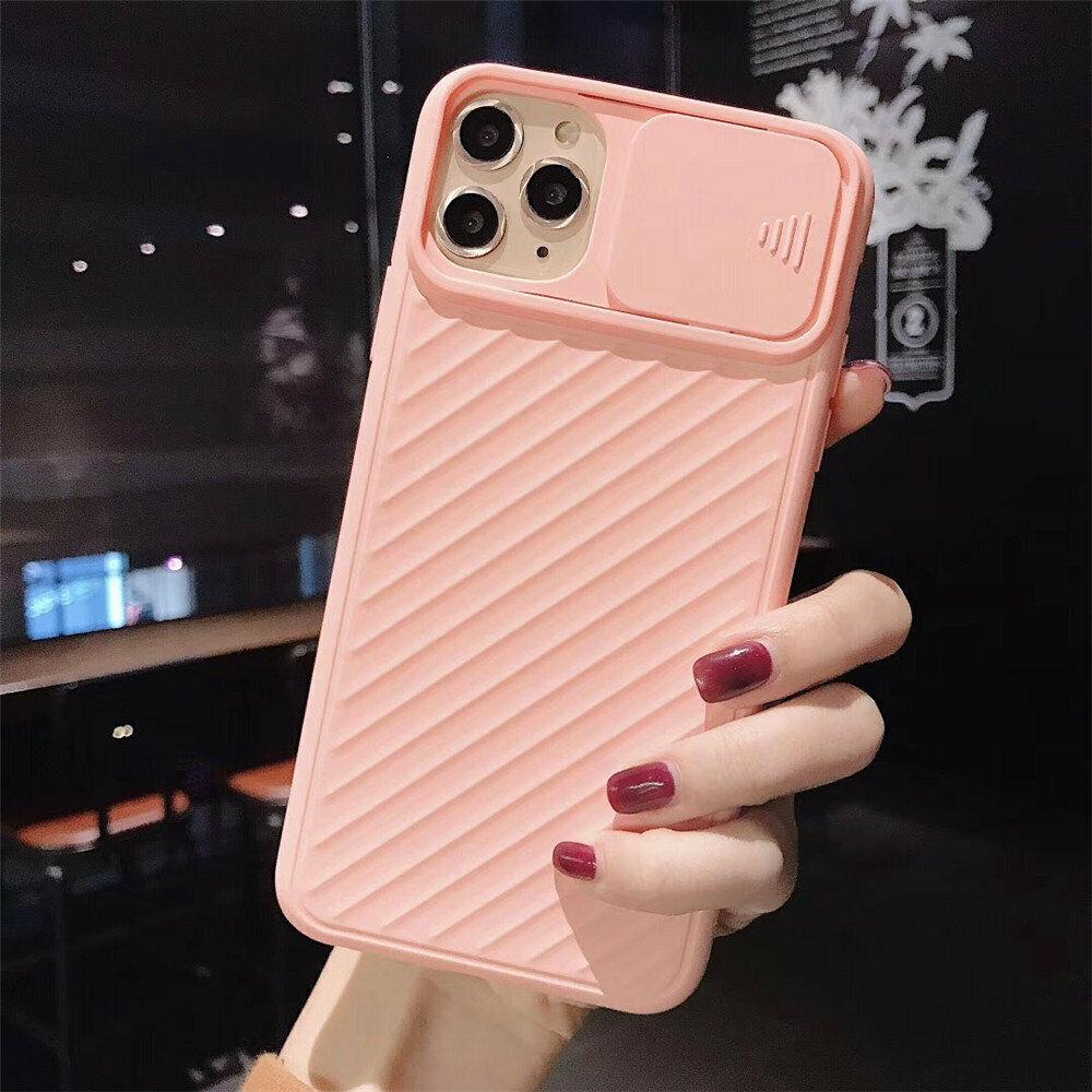 Camera Protective Case Solid Soft Silicone Back for iPhone 11 Pro MAX - carolay.co