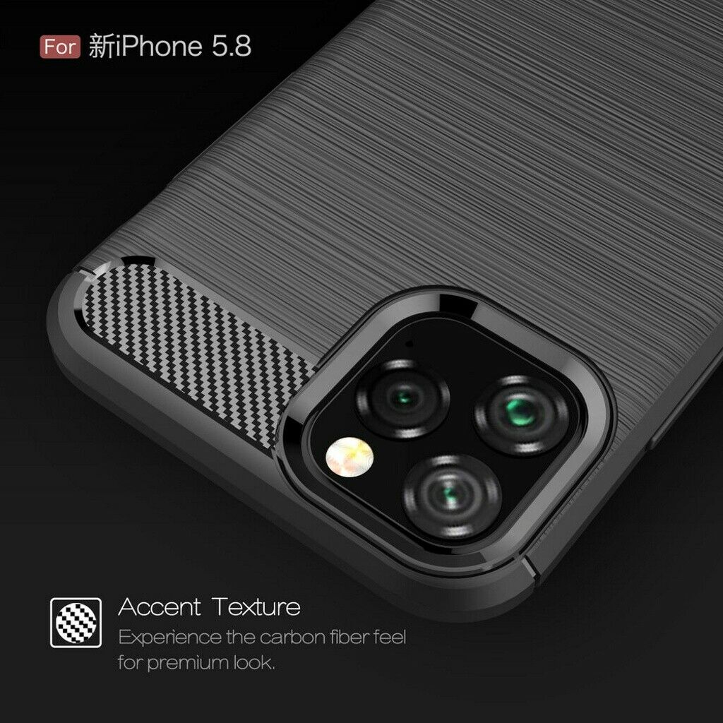 Carbon Fiber Case Shockproof Silicone Soft For iPhone - carolay.co