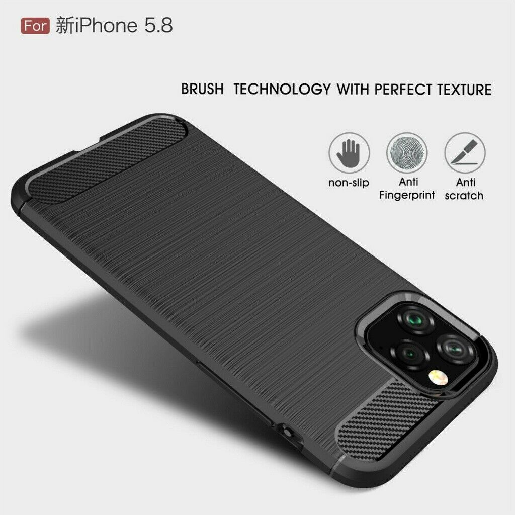 Carbon Fiber Case Shockproof Silicone Soft For iPhone - carolay.co