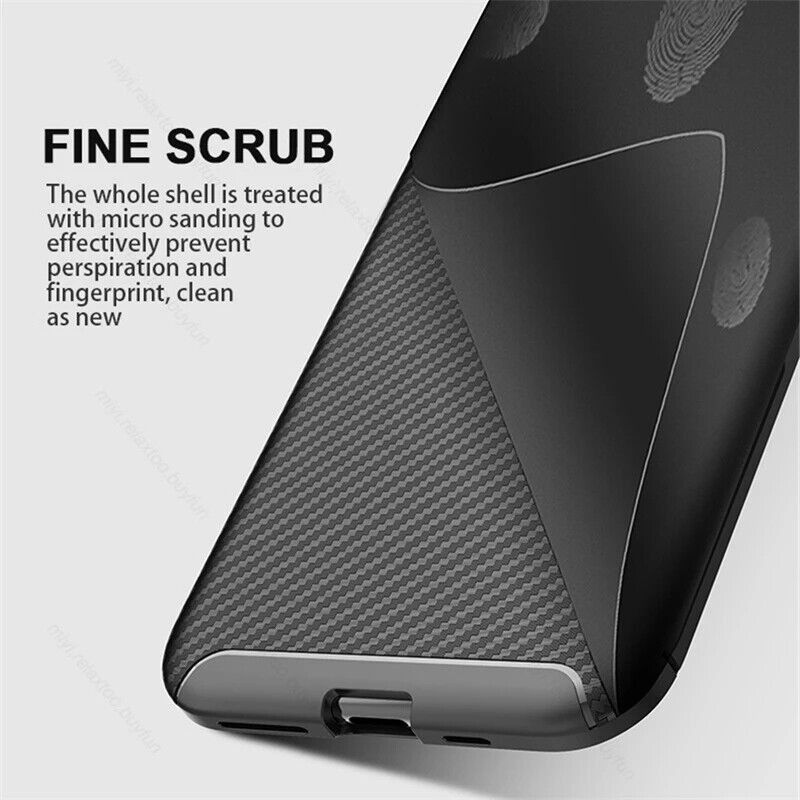 Carbon Fiber Shockproof Bumper Case for Samsung Galaxy S23 Series - carolay.co