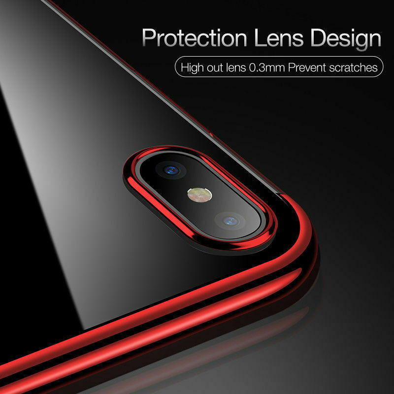 Case Clear Transparent Bumper Shockproof Protective Cover For iPhone - carolay.co