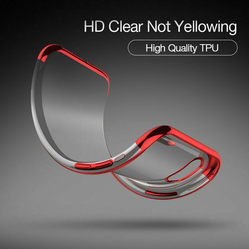 Case Clear Transparent Bumper Shockproof Protective Cover For iPhone - carolay.co