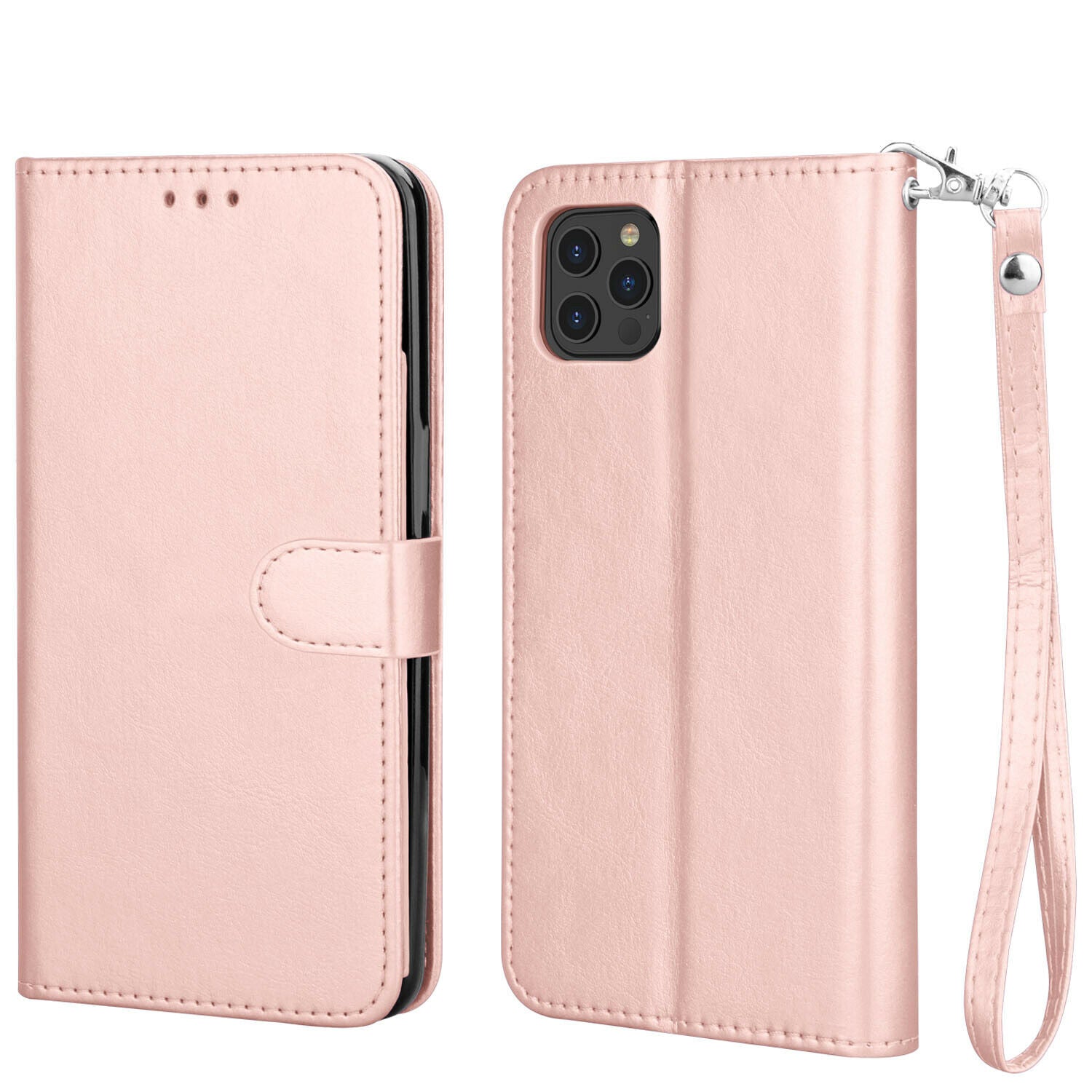 Case Leather Flip Wallet Holder Stand Cover For iPhone - carolay.co