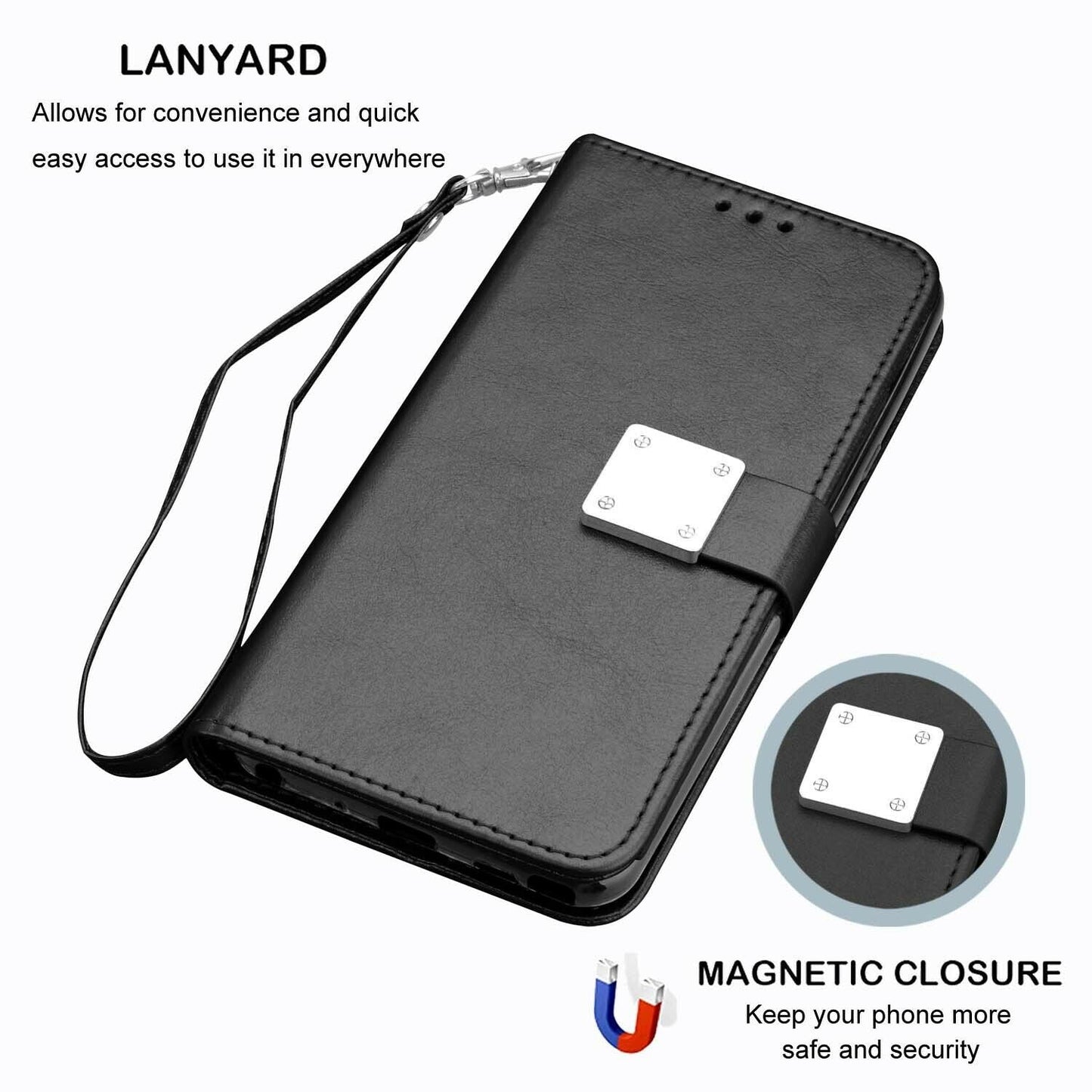 Case Leather Flip Wallet Holder Stand Cover For iPhone - carolay.co