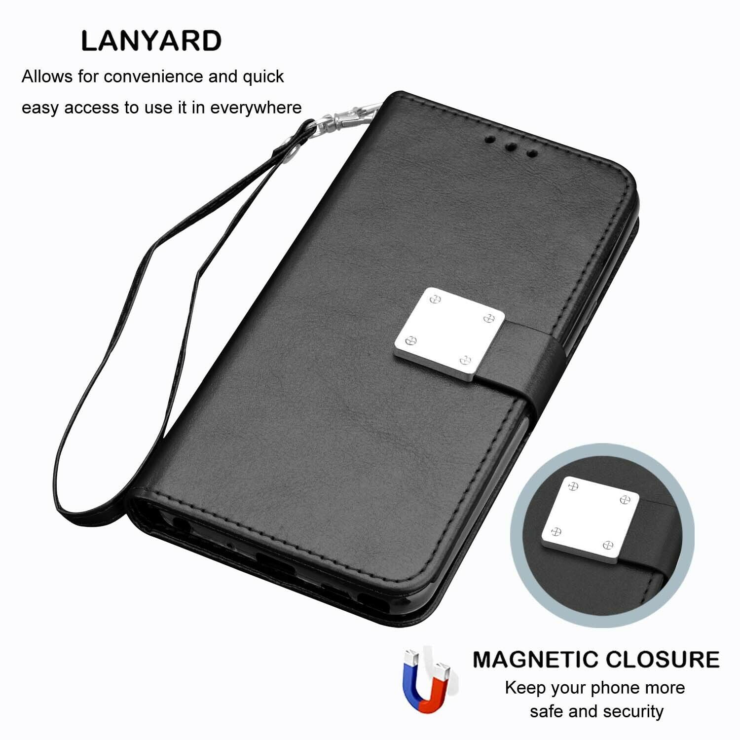 Case Leather Flip Wallet Holder Stand Cover For iPhone - carolay.co