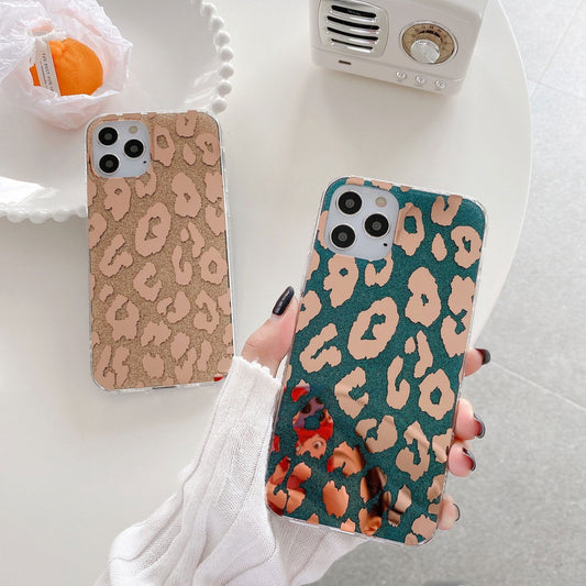 Case Luxury Leopard Soft Shockproof Back Cover For iPhone - carolay.co