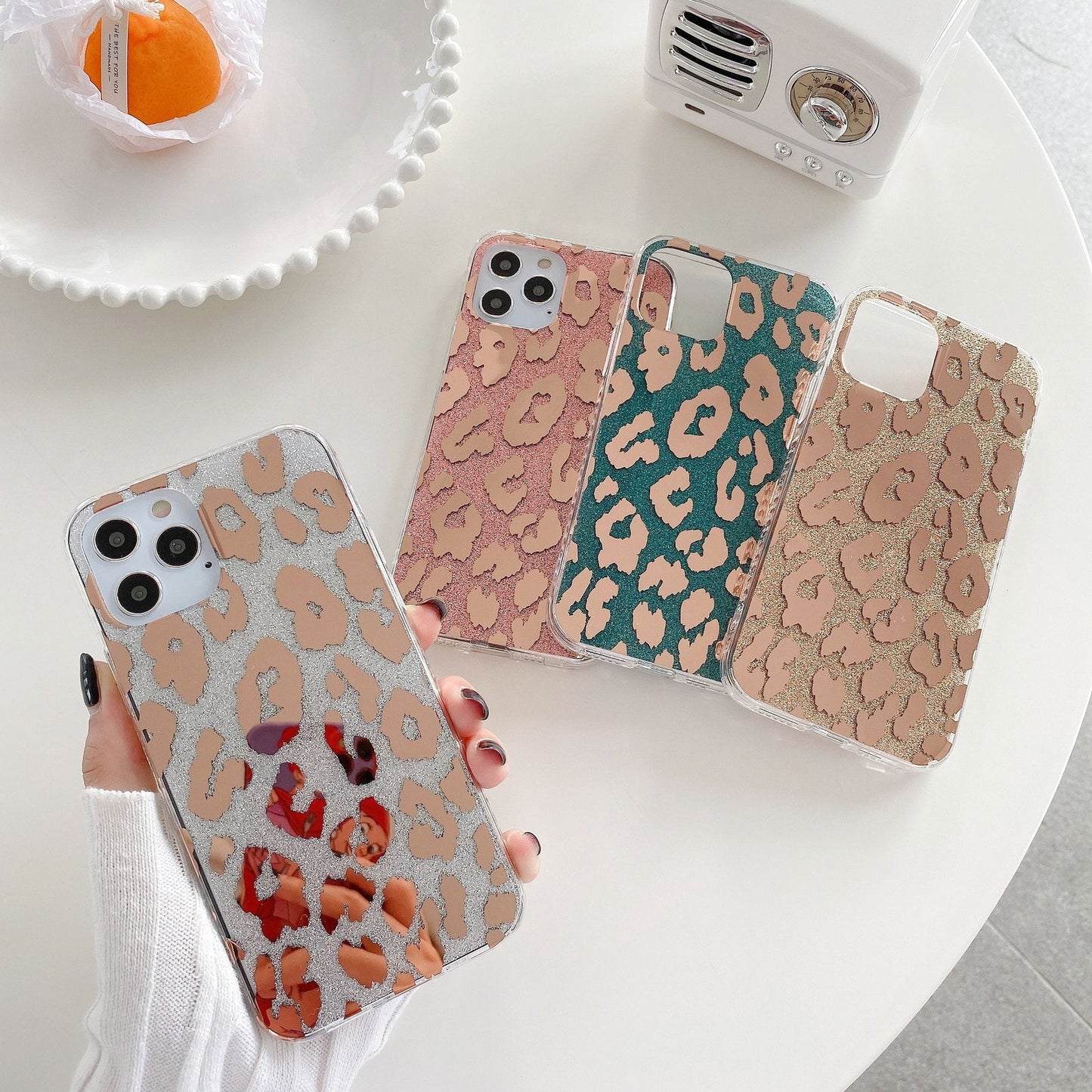 Case Luxury Leopard Soft Shockproof Back Cover For iPhone - carolay.co