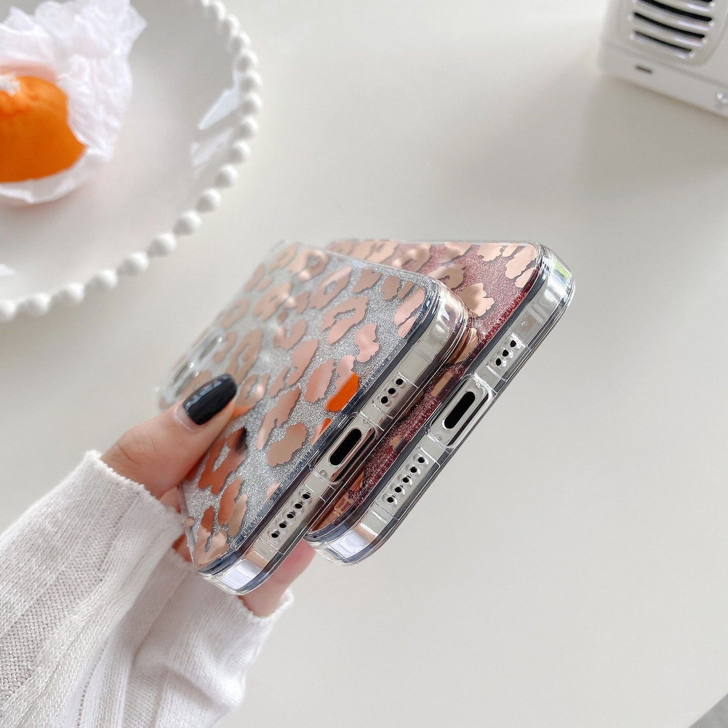 Case Luxury Leopard Soft Shockproof Back Cover For iPhone - carolay.co
