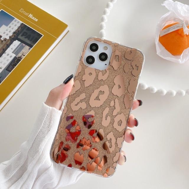 Case Luxury Leopard Soft Shockproof Back Cover For iPhone - carolay.co
