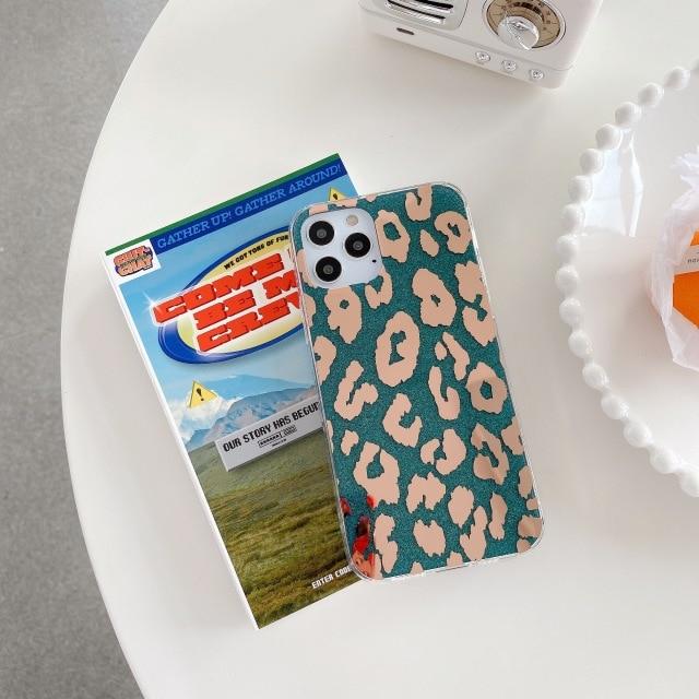 Case Luxury Leopard Soft Shockproof Back Cover For iPhone - carolay.co