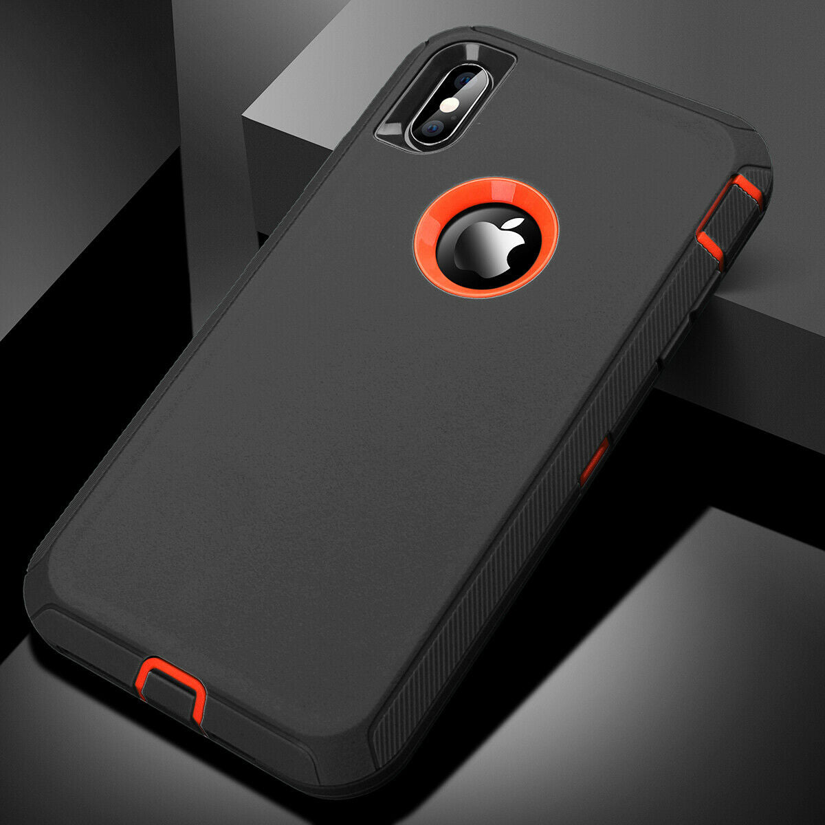 Case Protective Defender Shockproof Rubber Armor For iPhone - carolay.co