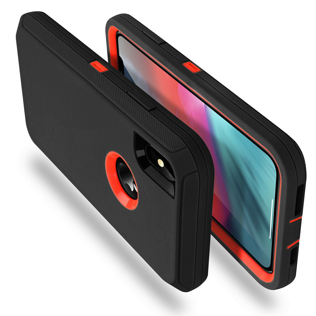 Case Protective Defender Shockproof Rubber Armor For iPhone - carolay.co