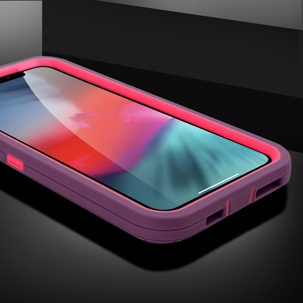 Case Protective Defender Shockproof Rubber Armor For iPhone - carolay.co