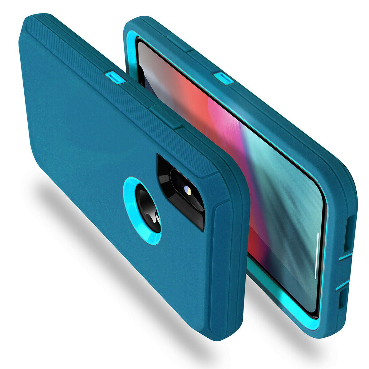Case Protective Defender Shockproof Rubber Armor For iPhone - carolay.co