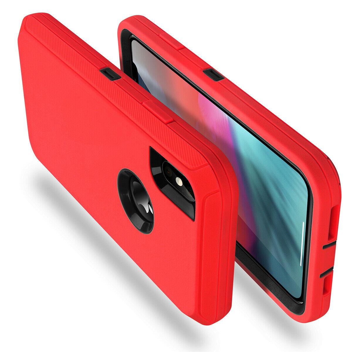Case Protective Defender Shockproof Rubber Armor For iPhone - carolay.co