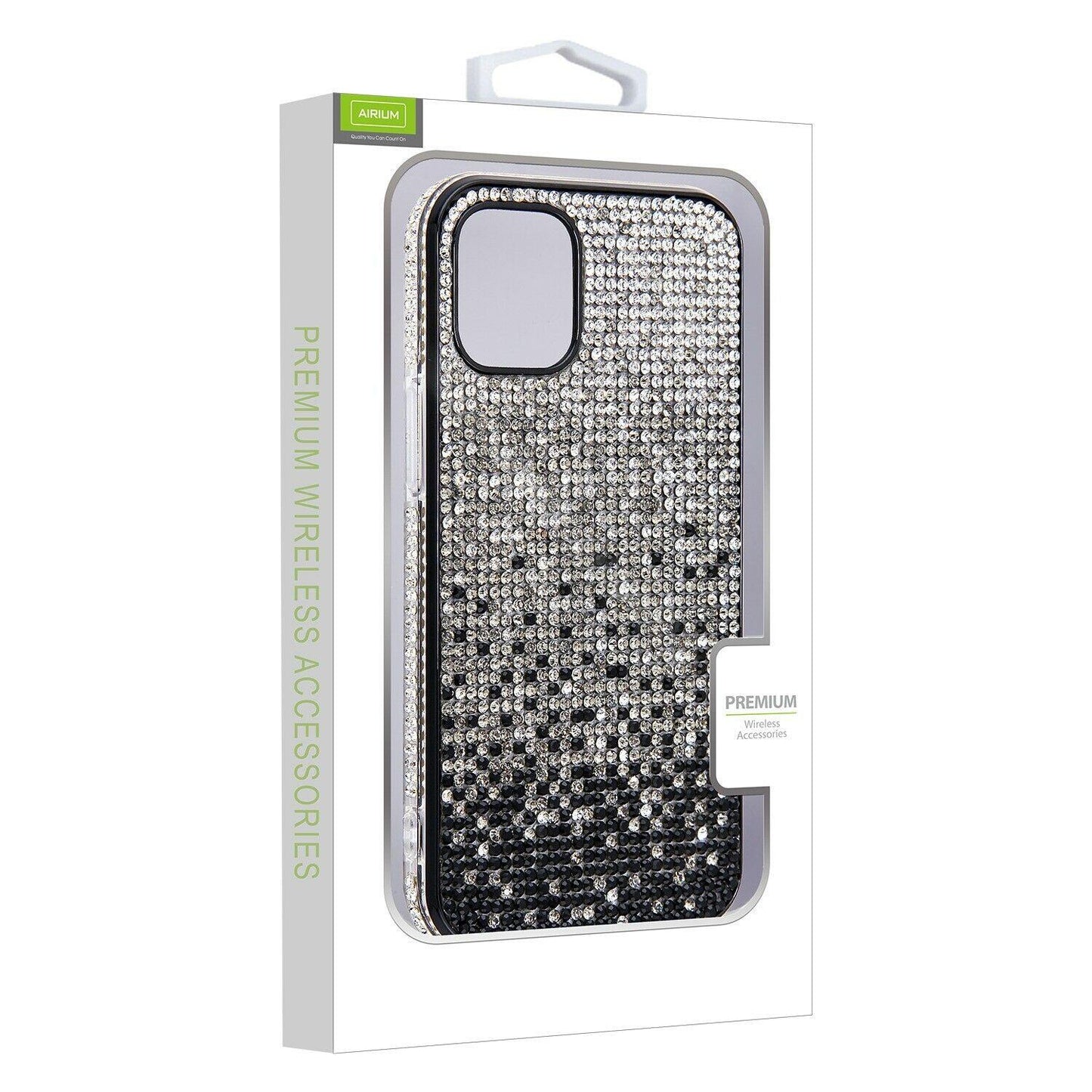 Diamond Bling Crystal Case Black iPhone 12 12 Pro Max - carolay.co