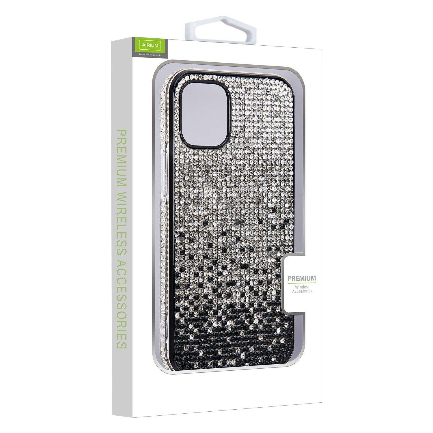 Diamond Bling Crystal Case Black iPhone 12  12 Pro Max - carolay.co