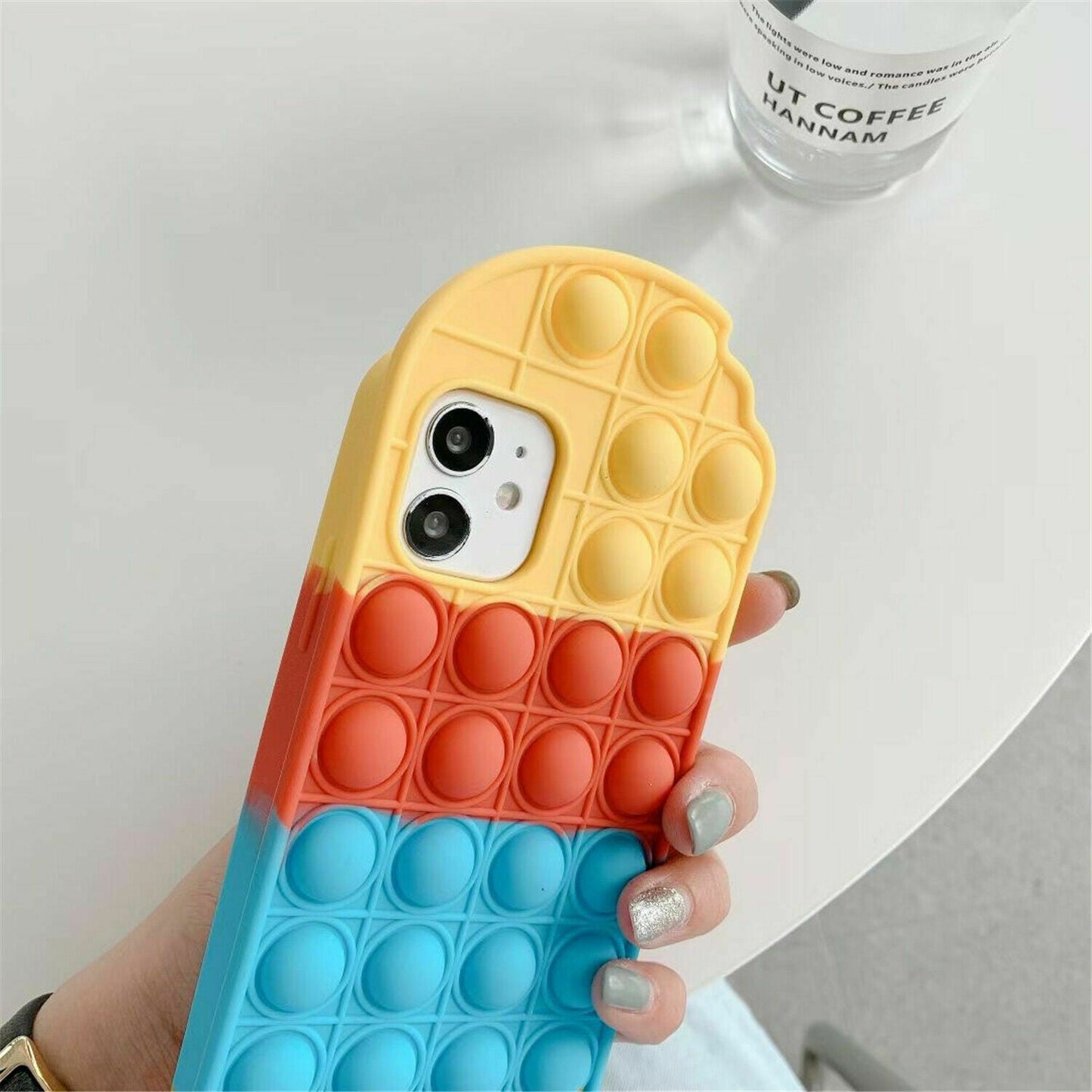 Fidget Toys Plus Pop It Cute Case For iPhone - carolay.co