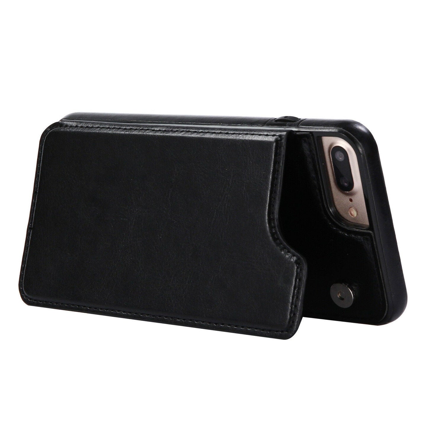 Fits Wallet Card Slot Case Leather Shockproof Magnetic For iPhone - carolay.co