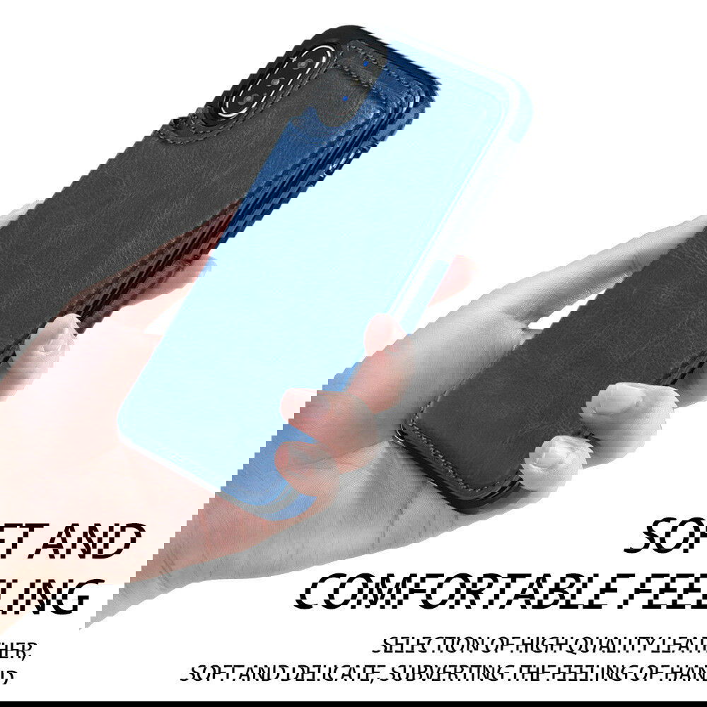 Fits Wallet Card Slot Case Leather Shockproof Magnetic For iPhone - carolay.co