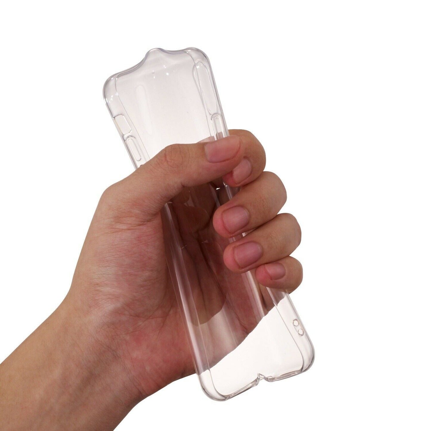 Flower Pattern Clear Soft Ultra Slim Back Case For iPhone - carolay.co
