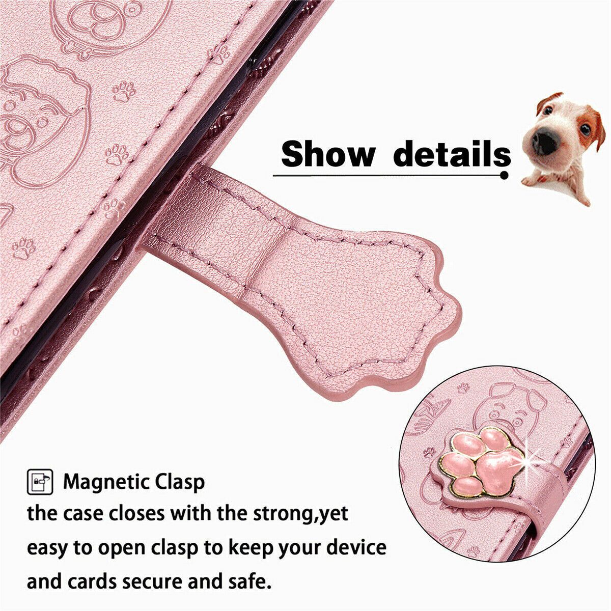 Flower Retro Leather Wallet Stand Case For iPhone - carolay.co