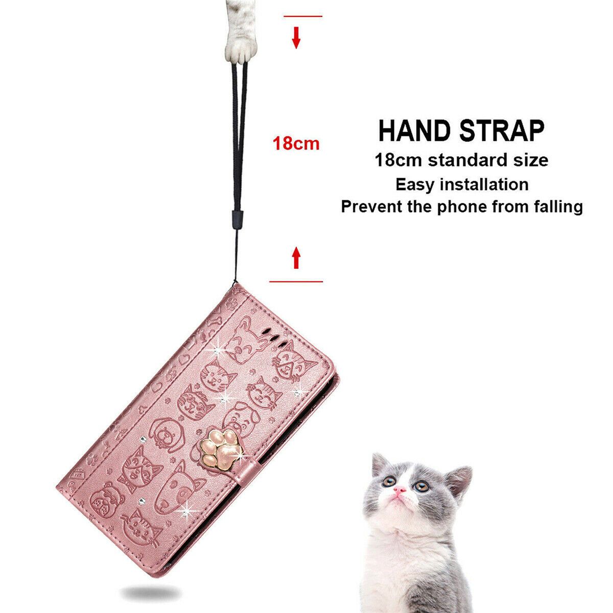 Flower Retro Leather Wallet Stand Case For iPhone - carolay.co