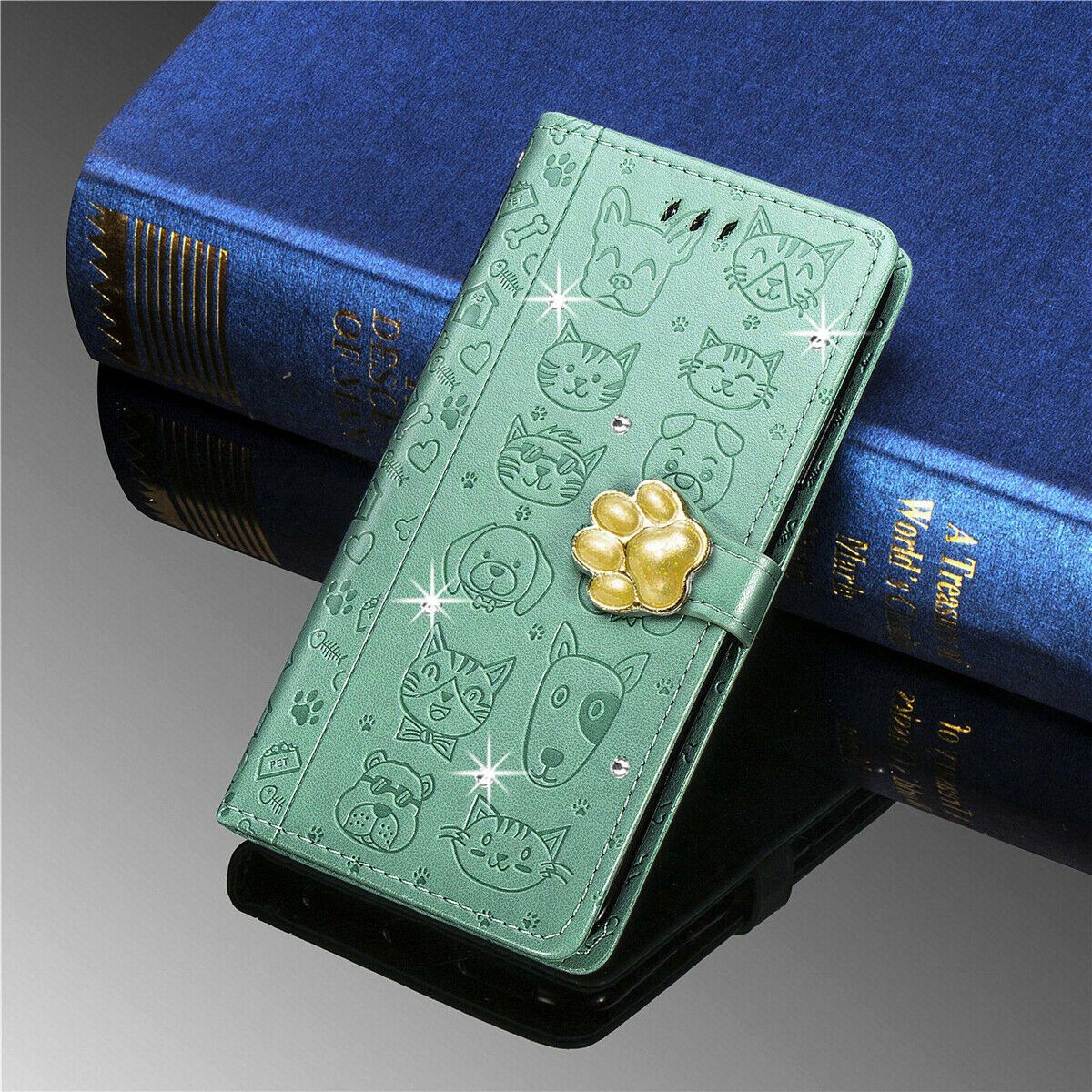 Flower Retro Leather Wallet Stand Case For iPhone - carolay.co